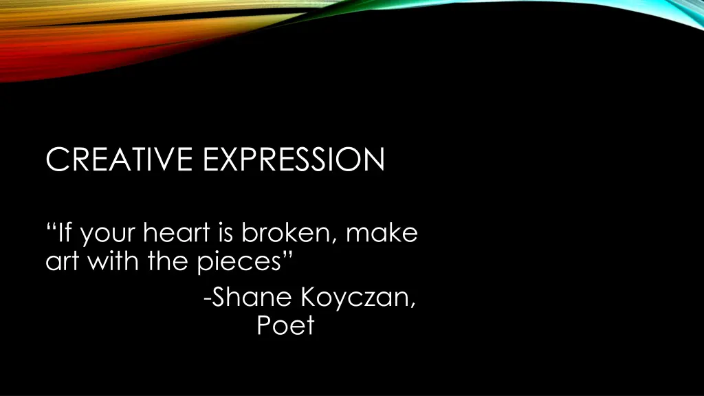 creative expression