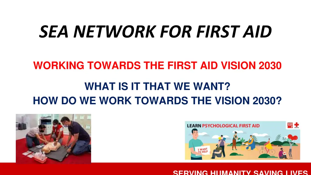 sea network for first aid