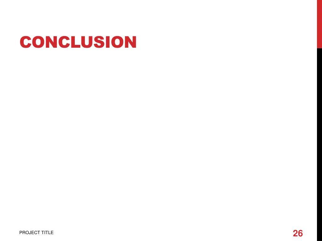 conclusion