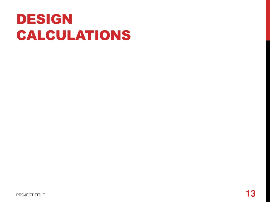 design calculations 3