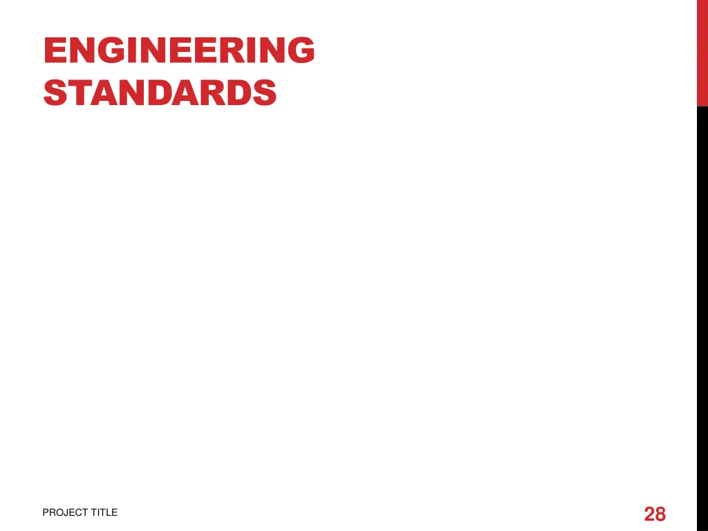 engineering standards