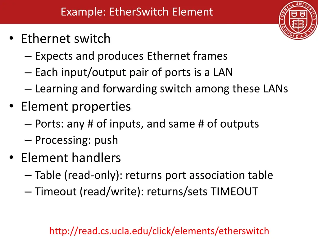 example etherswitch element