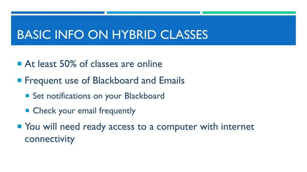 basic info on hybrid classes