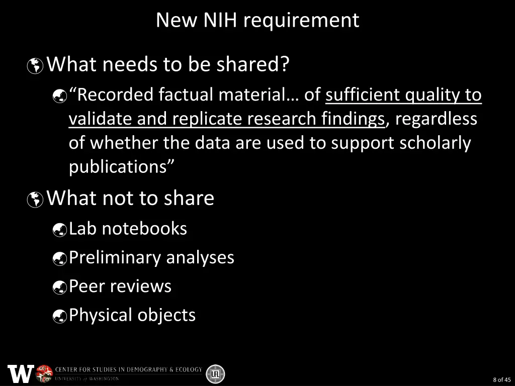 new nih requirement 3