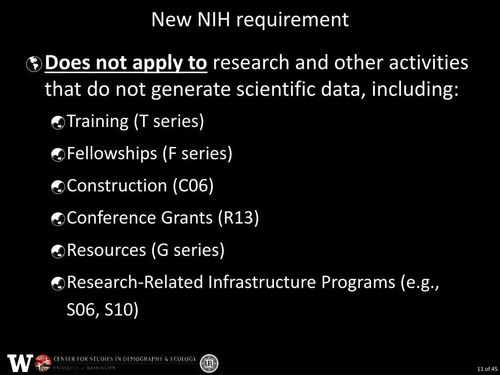new nih requirement 6