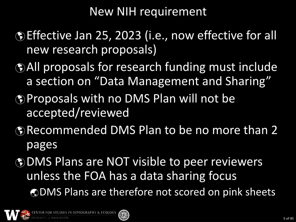 new nih requirement