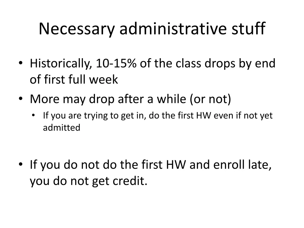 necessary administrative stuff 1