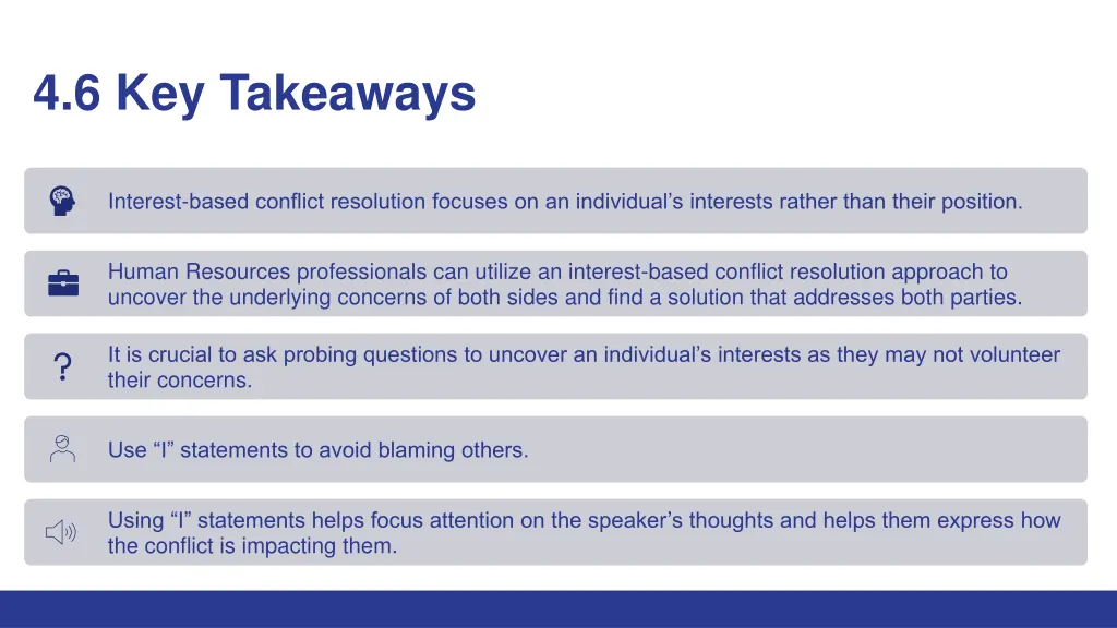 4 6 key takeaways