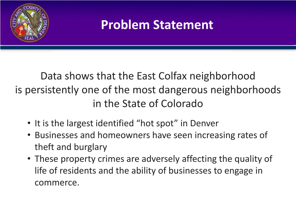 problem statement