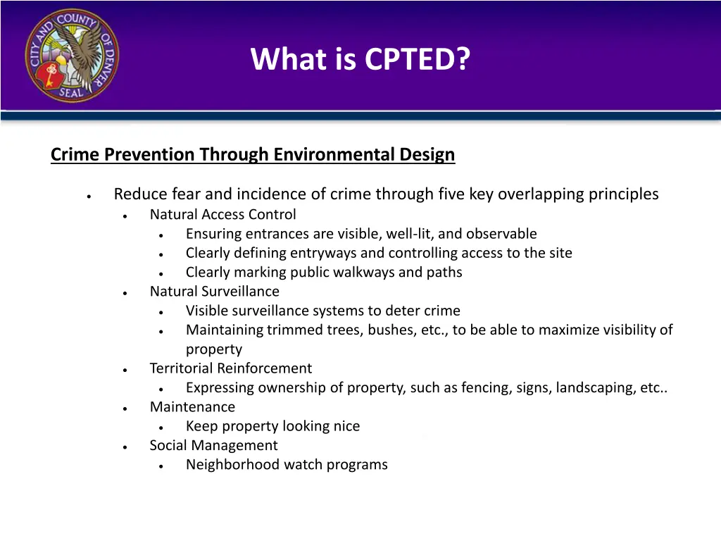 what is cpted