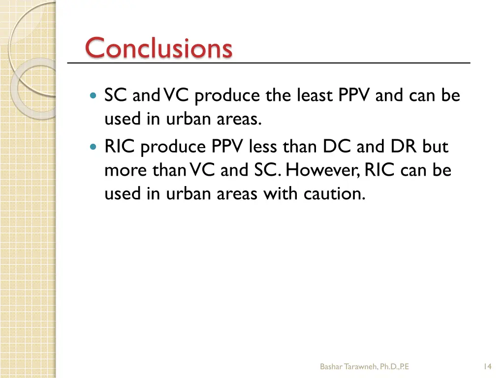 conclusions 2