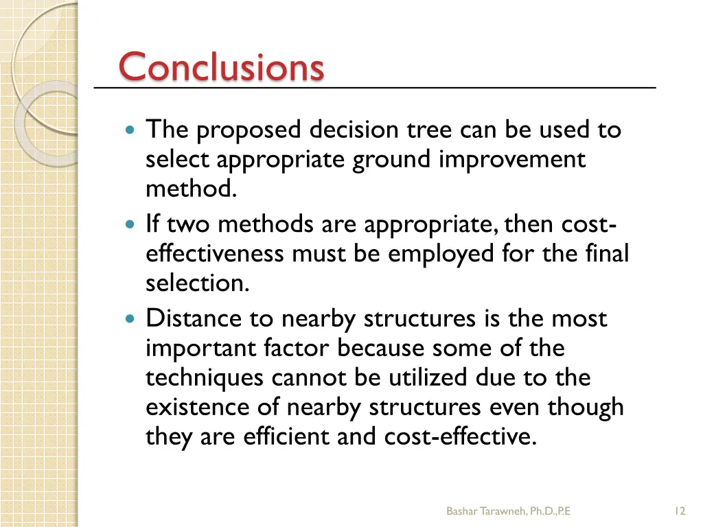 conclusions