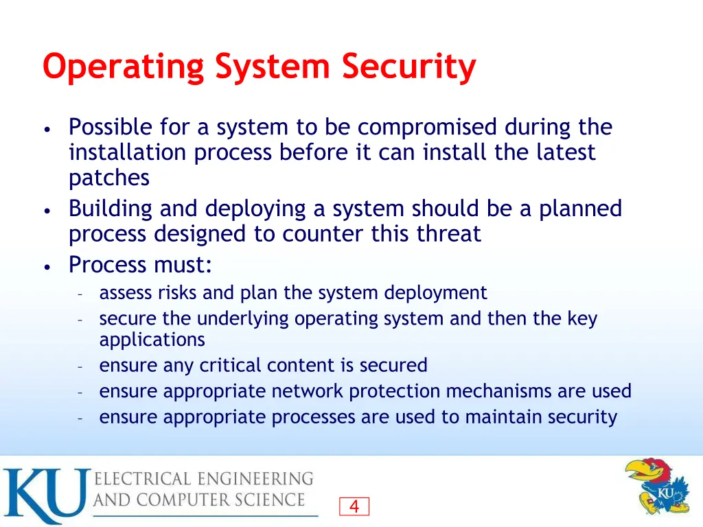 operating system security