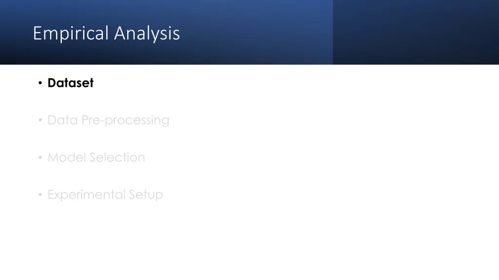 empirical analysis 1