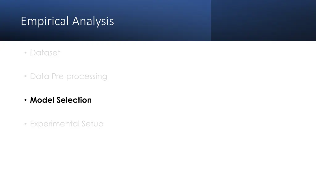 empirical analysis 3