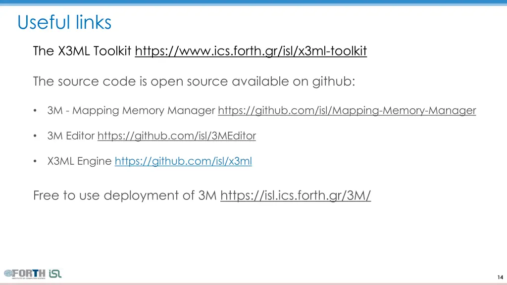 useful links