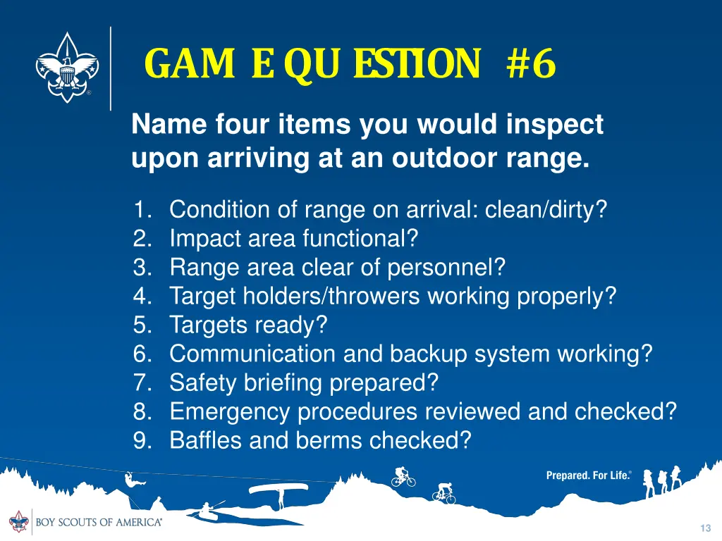 gam e qu estion 6