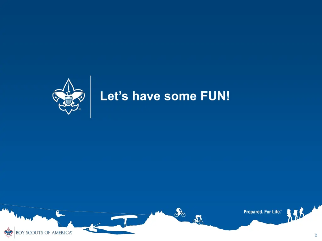 let s have some fun