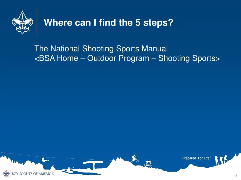 where can i find the 5 steps
