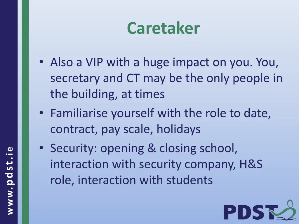 caretaker