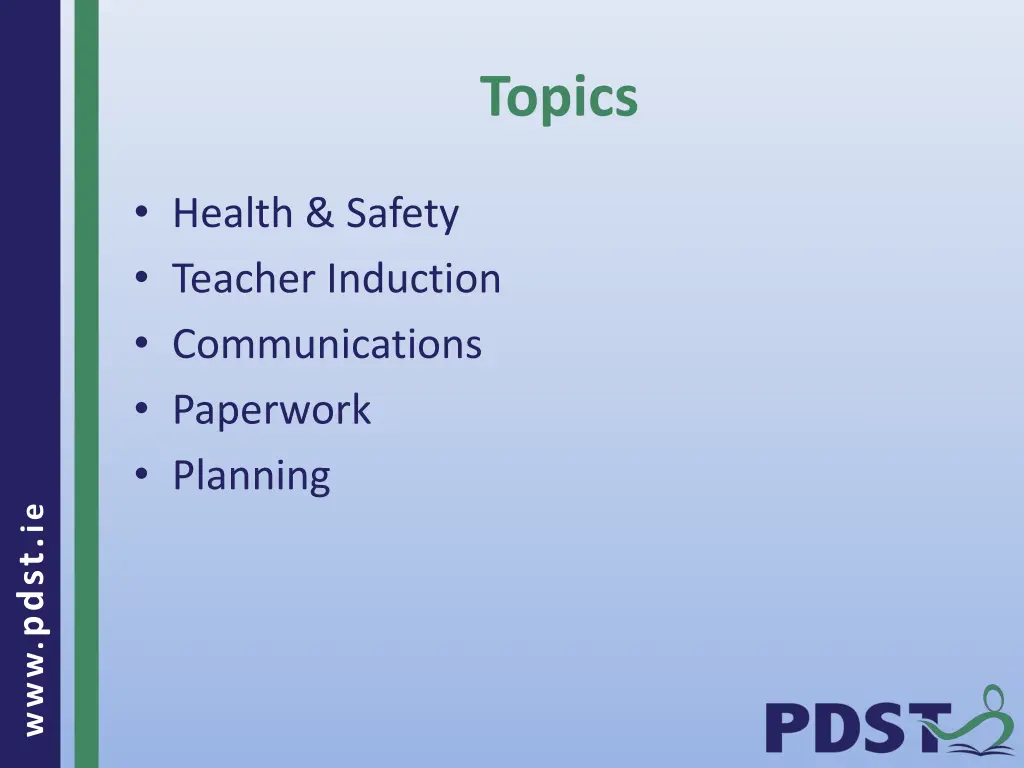 topics