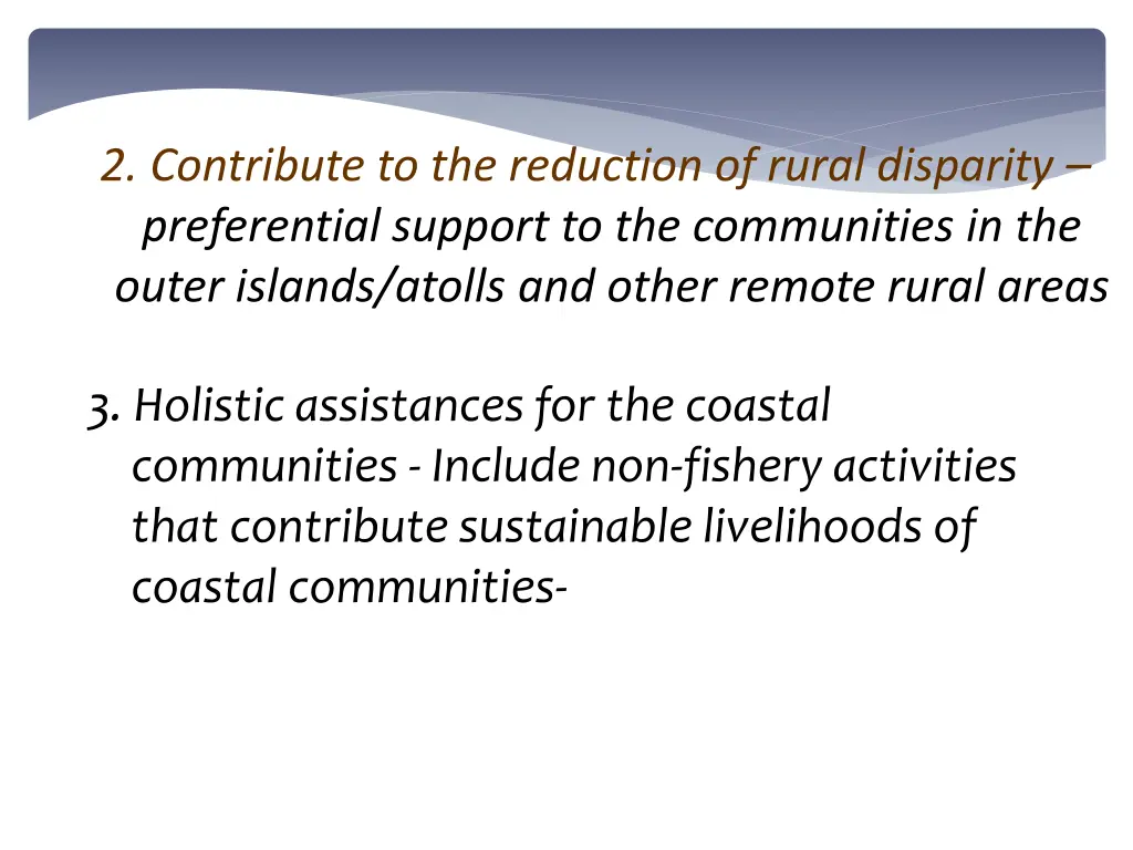 2 contribute to the reduction of rural disparity