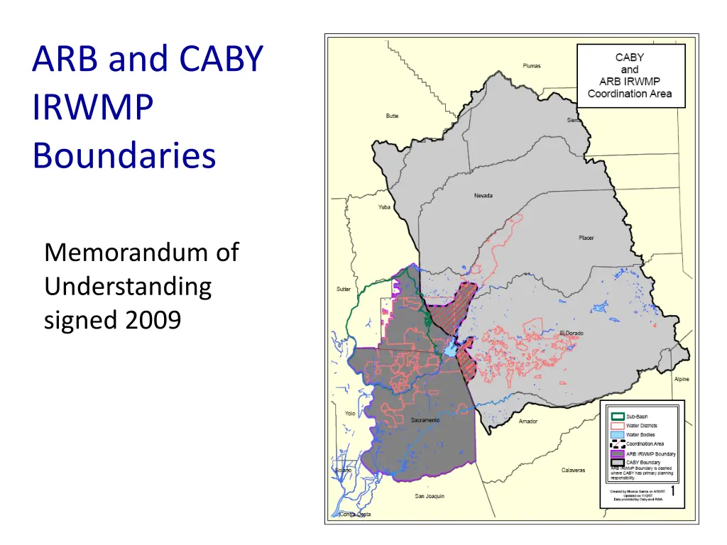 arb and caby irwmp boundaries