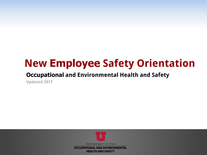 new employee safety orientation occupational