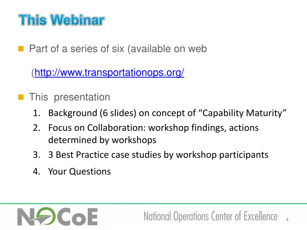 this webinar