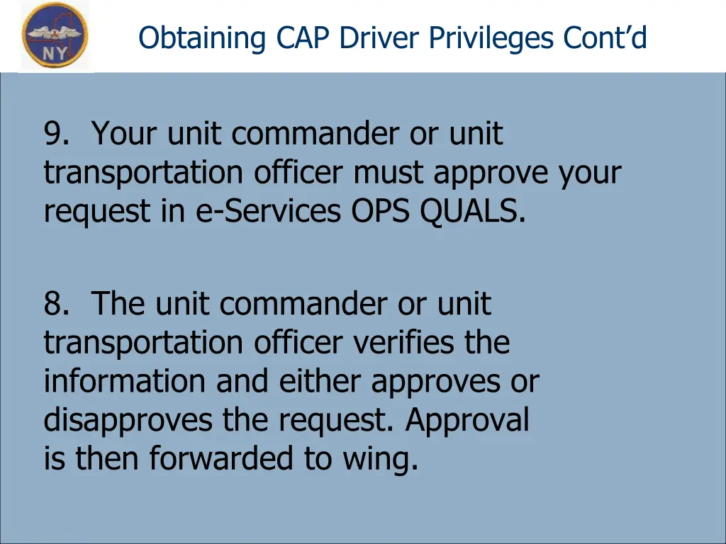 obtaining cap driver privileges cont d 2