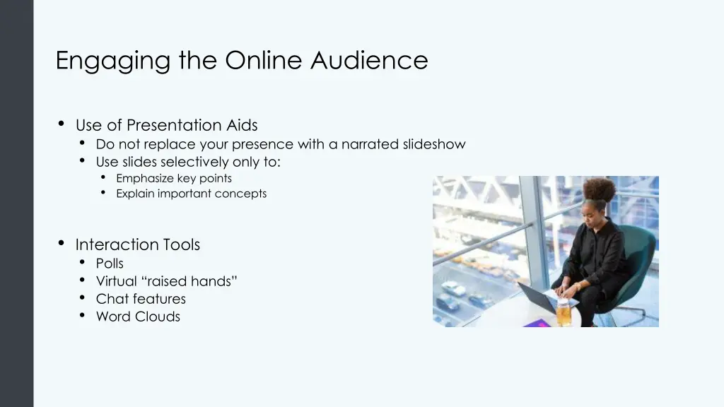 engaging the online audience