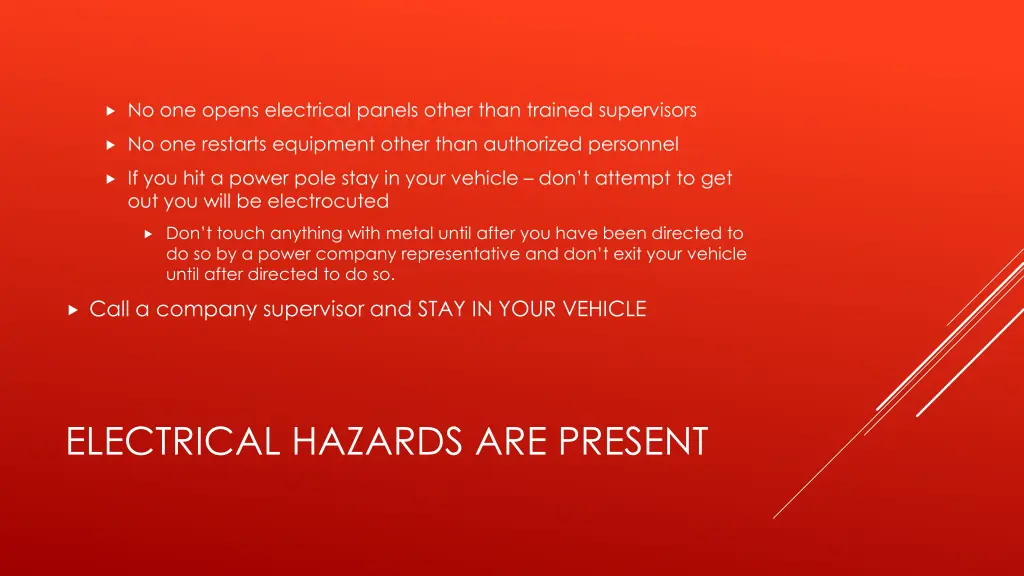 no one opens electrical panels other than trained