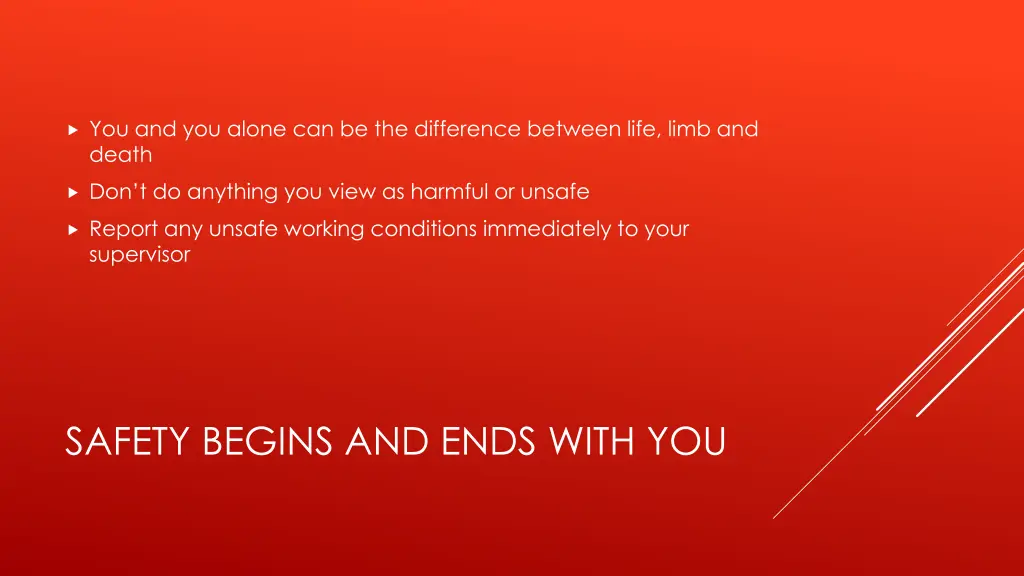 you and you alone can be the difference between