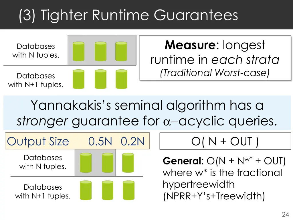 3 tighter runtime guarantees
