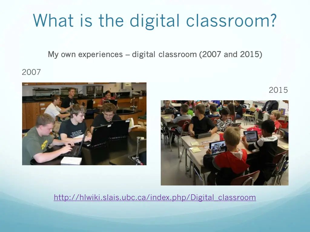 what is the digital classroom