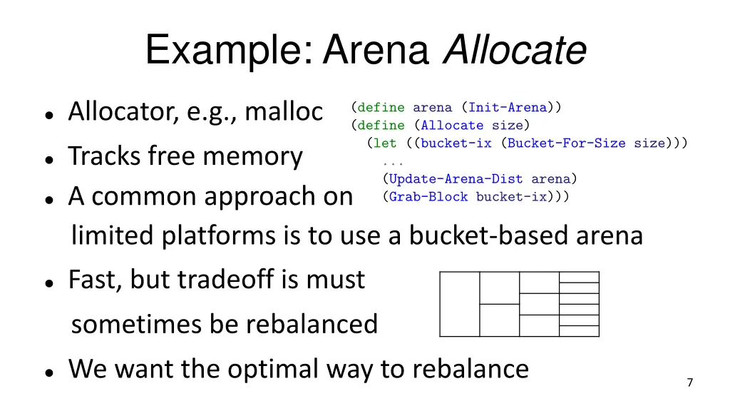 example arena allocate