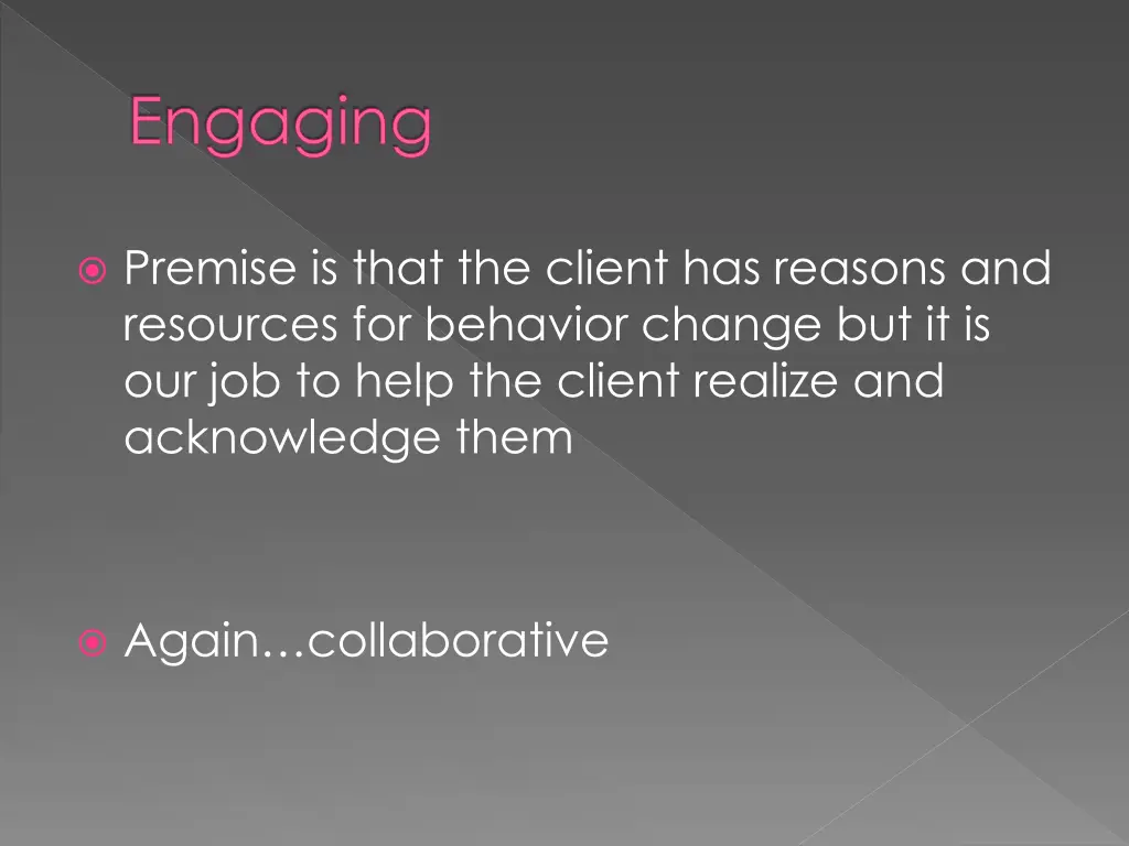 engaging 1