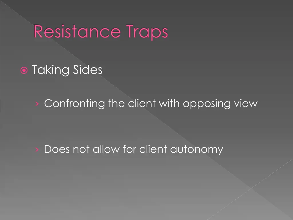 resistance traps 2