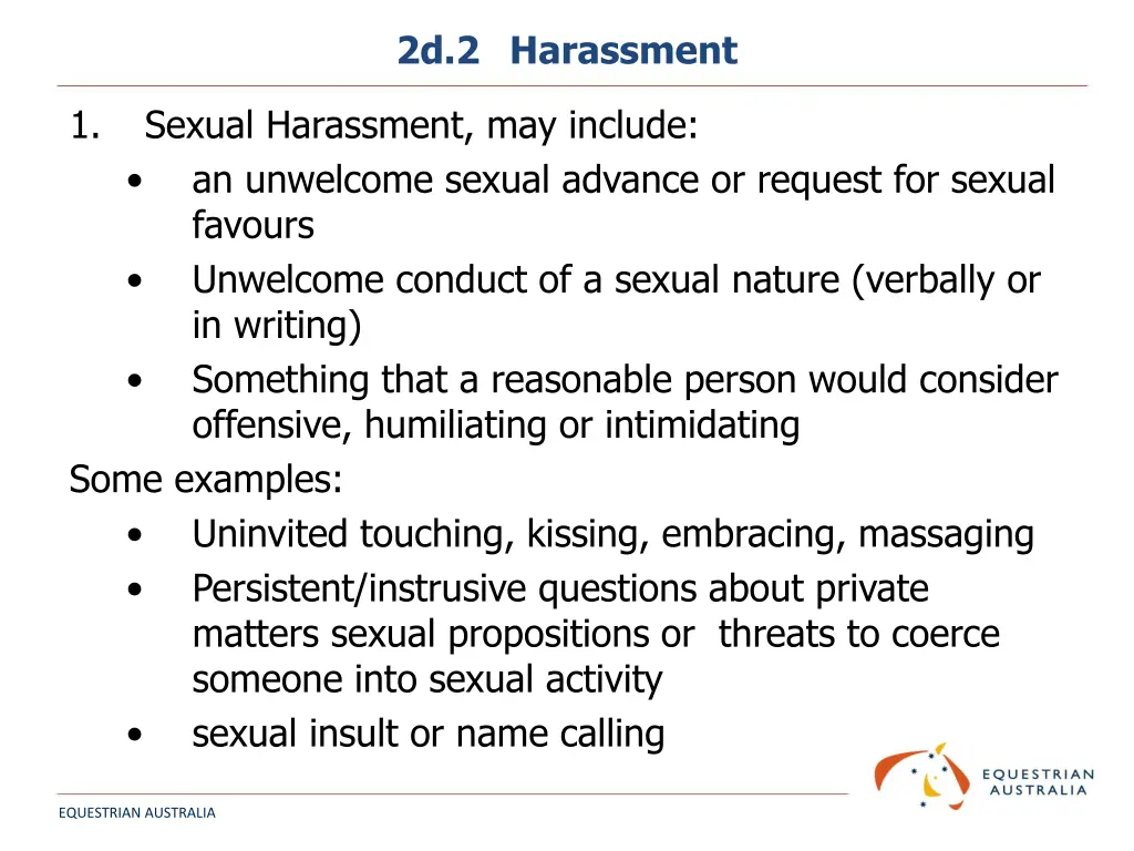 2d 2 harassment 2