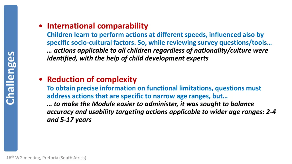 international comparability children learn