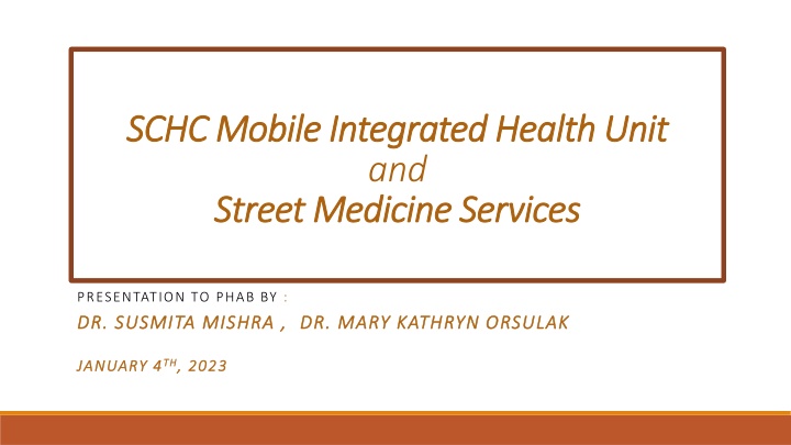 schc schc mobile integrated health mobile