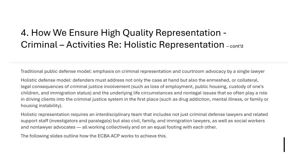 4 how we ensure high quality representation 11