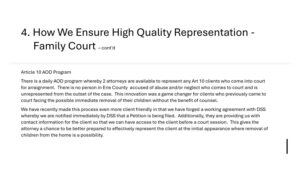4 how we ensure high quality representation 19