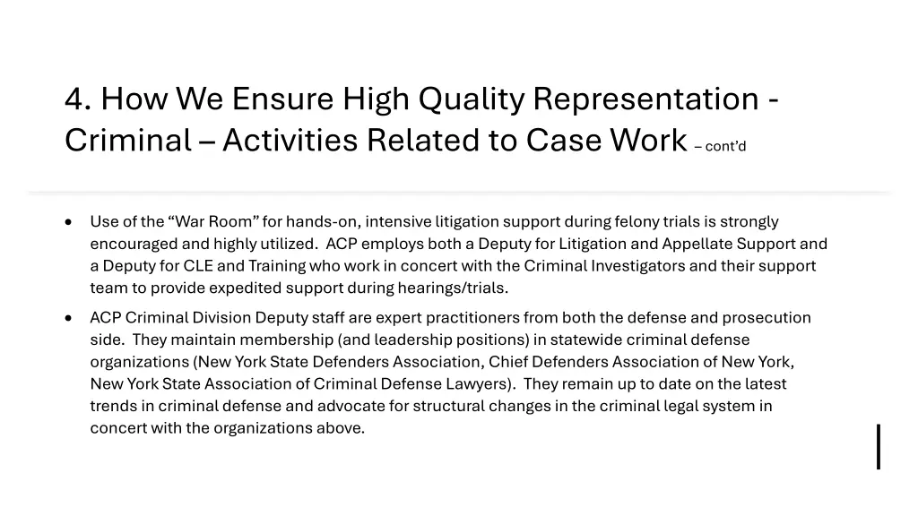 4 how we ensure high quality representation 8