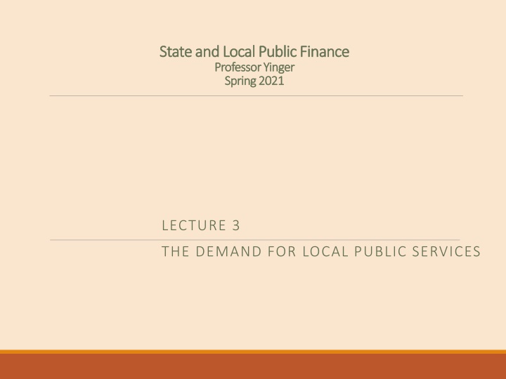 state and local public finance state and local