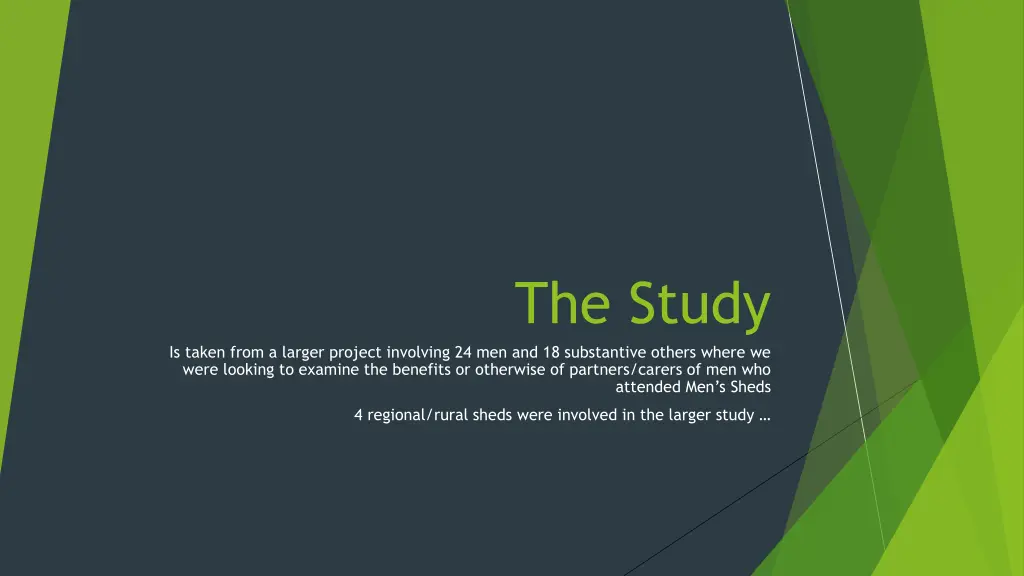 the study