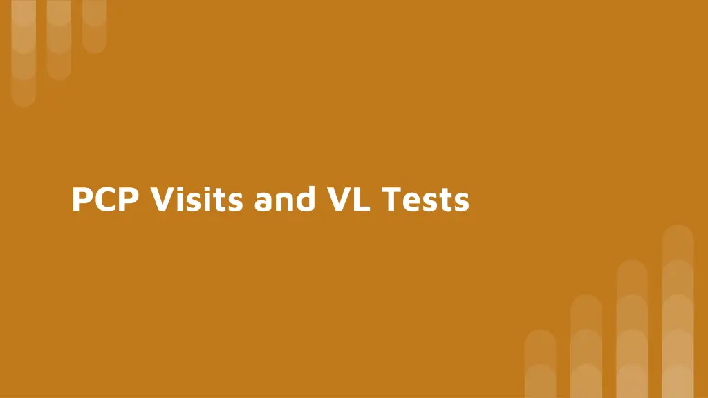 pcp visits and vl tests
