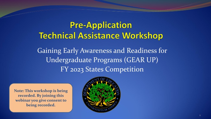 gaining early awareness and readiness