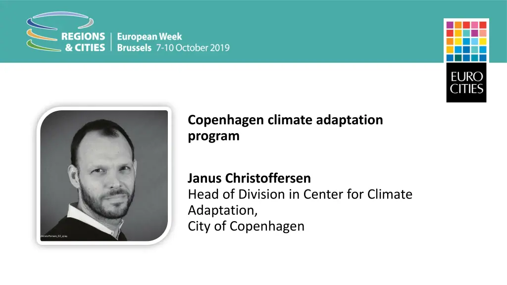 copenhagen climate adaptation program