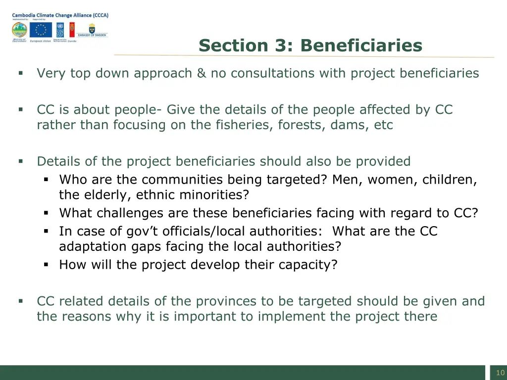 section 3 beneficiaries